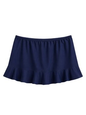 Navy Ruffle Hem Swim Skirt – Size Medium EUC